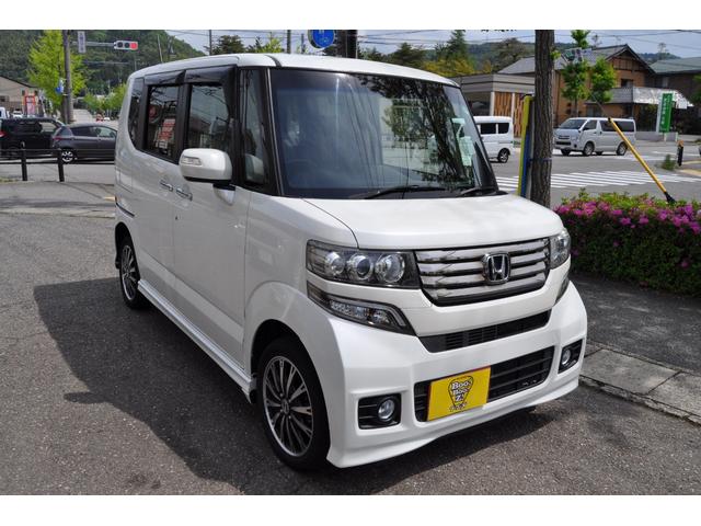 ホンダ Ｎ－ＢＯＸカスタム Ｇ・ターボパッケージ４ＷＤ　４ＷＤ・ナビ・ＴＶ・Ｂカメラ・Ｂｌｕｅｔｏｏｔｈ・両側パワスラ