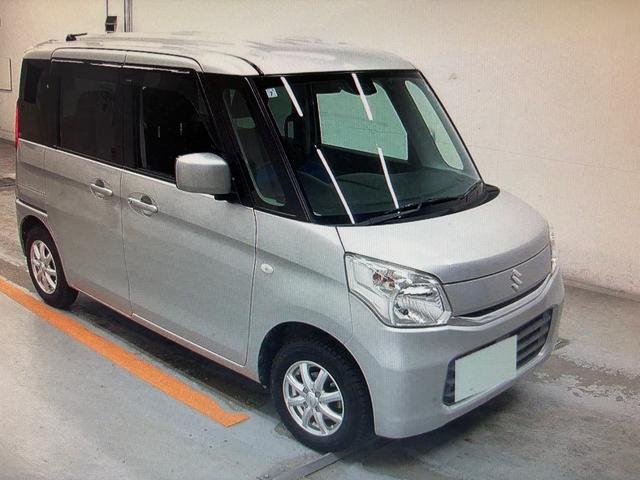 スペーシア(スズキ) G 福祉車両(車いすスローパー・電動ウインチ)レーダーブレーキサポート・ナビ・バックカメラ 中古車画像