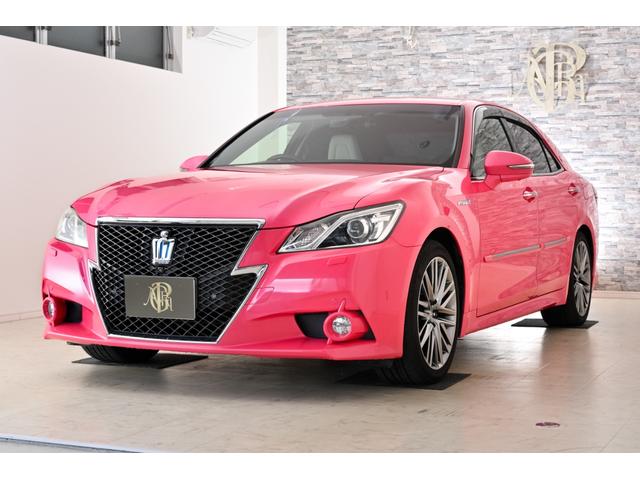 クラウン・アスリートハイブリッド ピンク系の中古車を探すなら クラウン・アスリートハイブリッド ピンク系の中古車を探すなら