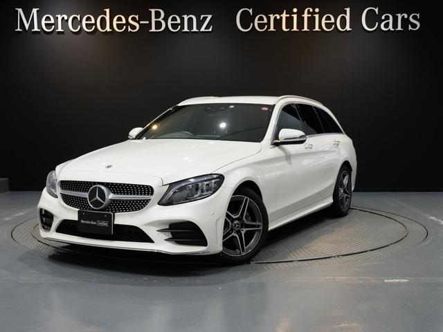C220d ワゴンアバンギャルド AMGライン レーダーセーフティPKG ダイヤモンドホワイト ワンオーナー車(1枚目)