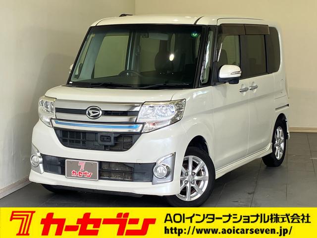 タント(ダイハツ) カスタムX トップエディションSA ワンオーナー 純正ナビTV バックカメラ 電動スライドドア レーダーブレーキ LEDオートライト 純正14AW インテリキー 中古車画像