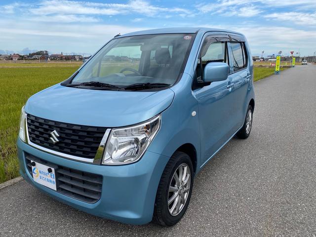 ワゴンＲ(スズキ) ＦＸ　４ＷＤ　５速マニュアル　キーレスエントリー　純正ＣＤオーディオ　シートヒーター　オートエアコン　Aftermarketアルミホイール　電動格納ミラー　アイドリングストップ 中古車画像