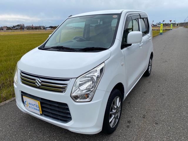 ワゴンＲ(スズキ) ＦＸ　４ＷＤ　ストラーダメモリーナビ　フルセグＴＶ　キーレスエントリー　Aftermarketアルミホイール　プライバシーガラス　オートエアコン　電動格納ミラー 中古車画像