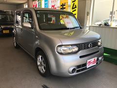 日産　キューブ　１５Ｘ　パーティーレッドセレクション　インテリキー　プッシュ