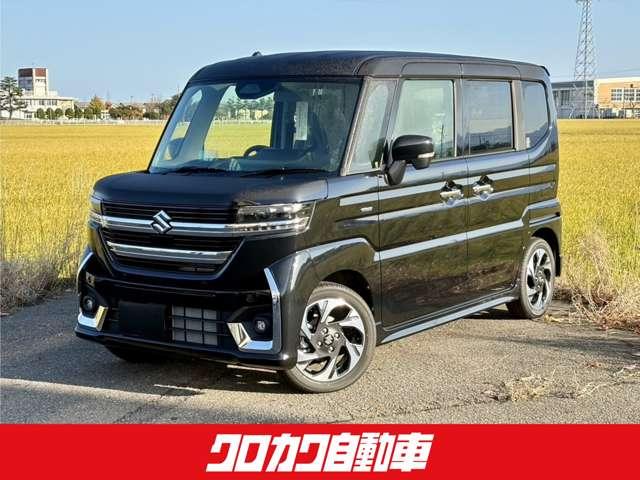 スペーシアカスタム(スズキ) ハイブリッドＸＳ　４ＷＤ　衝突被害軽減ブレーキ　両側パワースライドドア　サーキュレーター 中古車画像