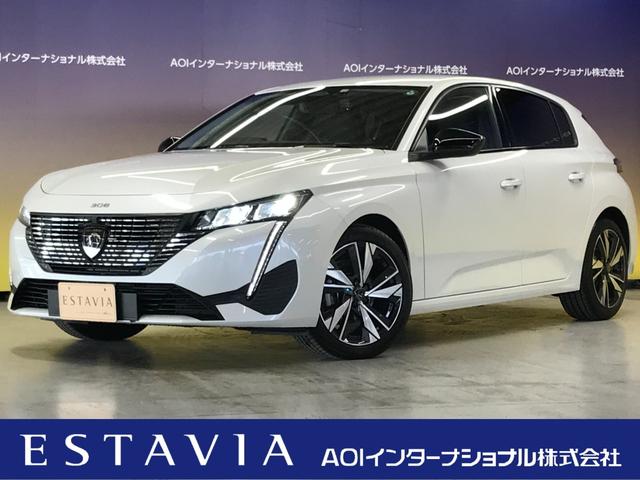 ３０８(プジョー) アリュール　１０インチディスプレイ　ＡＰＰカープレイ　ＢＴ　ＵＳＢ　ＥＴＣ　バックカメラ　前方ドラレコ　ハーフ合皮シート　ＬＥＤオートライト　オートハイビーム　衝突軽減ブレーキ　追従クルコン 中古車画像