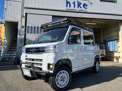 アトレー アトレーデッキバン 4WD リフトUP ハードカーゴ ルーフキャリア&ガード ラプター塗装 アルパイン11型ディスプレイ&デジタルミラー前後ドラレコ フロントガード ウーハー&ツイーター コンビステアリング グー保証3年 中古車画像