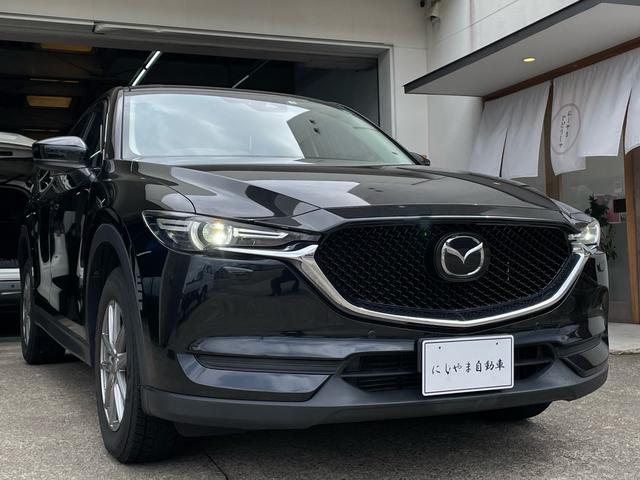 マツダ ＣＸ－５ ＸＤ　プロアクティブ　ユーザー買取車・４ＷＤ・純正１９インチアルミ・夏タイヤ２０２２年製・純正ナビ・Ｂカメラ・社外シートカバー・取説・保証書・スペアキー付属・ステアリングスイッチ・ＤＶＤプレイヤー