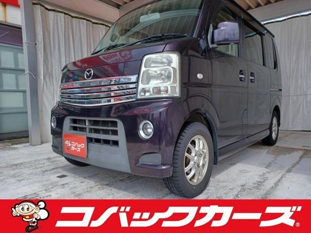 スクラムワゴン(マツダ) ＰＺターボ　ロールーフ　４ＷＤ　スタッドレス付き　エンジンスターター付き　ターボ　エアコン 中古車画像