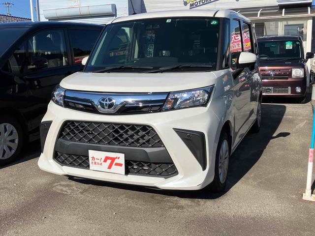 ルーミー(トヨタ) Ｘ　ＥＴＣ　バックカメラ　ナビ　ＴＶ　両側スライド・片側電動　クリアランスソナー　レーンアシスト　衝突被害軽減システム　オートライト　スマートキー　アイドリングストップ　電動格納ミラー　ＣＶＴ 中古車画像