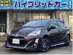 トヨタ　アクア　Ｓ　ＴＲＤエアロ　純正ナビ　フルセグ