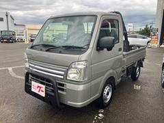 キャリイトラック KCエアコン・パワステ 4WD 届出済未使用車 グリルガード ロールバー リヤバンパーガード オートマ エアコン パワステ キーレスエントリー 中古車画像