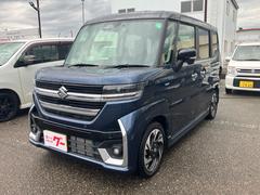 スペーシアカスタム ハイブリッドXS 純正メモリーナビ フルセグTV 全方位カメラ Bluetoothオーディオ ETC ドラレコ 両側パワースライドドア スマートキー プッシュスタート 衝突被害軽減システム アイドリングストップ 中古車画像