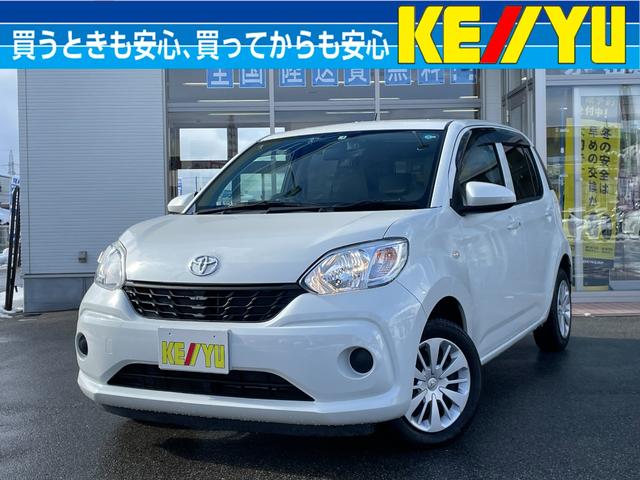 トヨタ パッソ Ｘ　Ｌパッケージ　禁煙車　【静岡仕入れ】【走行３９，４９０ｋｍ】ベンチシート　パイオニアメモリーナビ　ワンセグ　アイドリングストップ　オートエアコン　スマートキー＆プッシュスタート　電動格納ドアミラー　横滑り防止装置