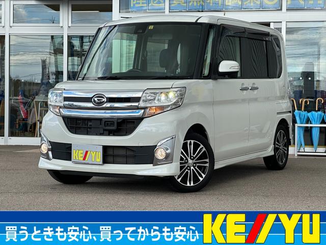 タント(ダイハツ) カスタムＲＳ　ＳＡＩＩ　禁煙【衝突軽減】【車線逸脱警報】　【２０２０年製ブリジストンタイヤ】【純正Ｂｌｕｅｔｏｏｔｈ対応地デジＳＤナビ】誤発進抑制機能　両側電動ドア　ＬＥＤオートライト　後カメラ 中古車画像