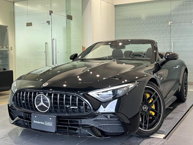 メルセデスＡＭＧ ＳＬ ＳＬ４３　レーダーセーフティパッケージ　ＡＭＧイエローブレーキキャリパー　黒幌