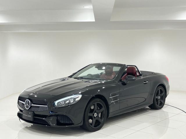 メルセデス・ベンツ ＳＬ ＳＬ４００　ＡＭＧスタイリングパッケージ　ＡＭＧカーボンエンジンカバー　パノラミックバリオルーフ