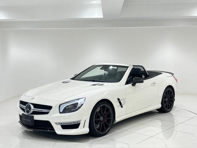 メルセデスＡＭＧ ＳＬ ＳＬ６３　ＡＭＧカーボンパッケージ　ＡＭＧレッドキャリパー　マジックスカイコントロールパノラミックバリオルーフ　ナッパレザーシートＨａｒｍａｎ／Ｋａｒｄｏｎ　１９．２０ＡＷ　正規ディーラー認定中古車　１年保証