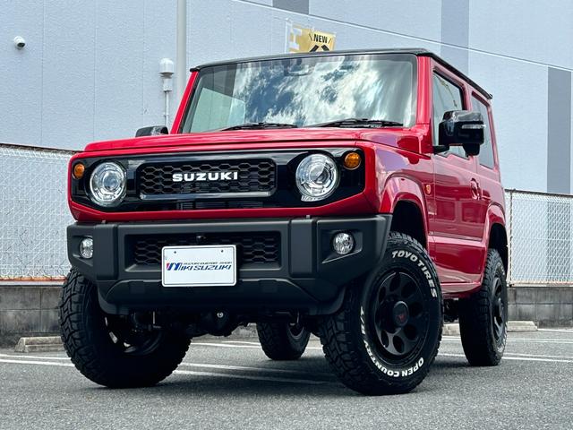 ＸＣ　三木スズキオリジナル　レッドペイント　１インチリフトアップ　ＭＣＬＩＭＢ製アストロＤＣ　１６ＡＷ　ＴＯＹＯ　ＯＰＥＮカントリー　１８５／８５Ｒ１６