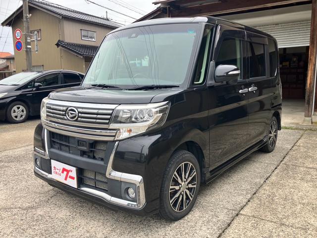 タントカスタム(ダイハツ)カスタムX トップエディションSAII スマートキー 4WD 電動スライドドア ナビ バックカメラ Bluetooth接続 ミュージックプレイヤー接続 USB接続 CD DVD TV 寒冷地仕様 LEDヘッドライト ベンチシート 中古車画像