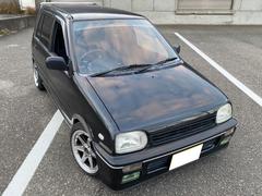 ミラ J-タイプQ 5速マニュアル 社外ショック&スプリング ワンオフマフラー アヴァンツアート内装換装 フェンダートリム 社外アルミ Bluetooth対応オーディオ 車検整備付 中古車画像