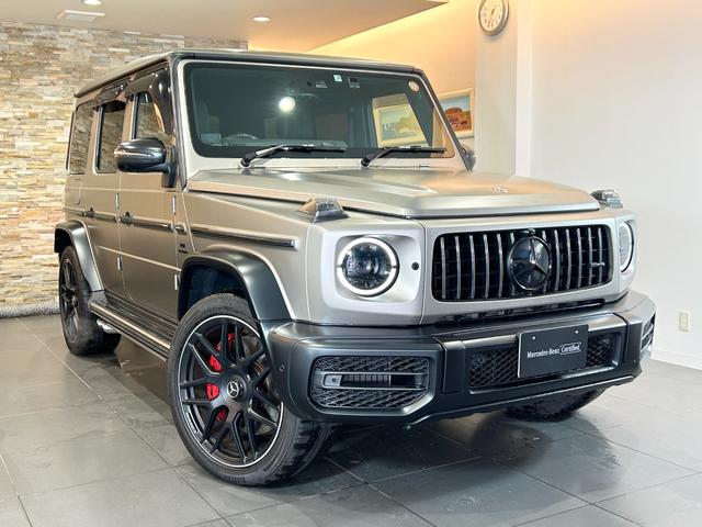 Ｇクラス Ｇ６３　２０ｔｈ　Ａｎｎｉｖａｅｒｓａｒｙ　Ｅｄｉｔｉｏｎ　ＡＭＧナイトＰ　レザーエクスクルーシブＰ　１オナ　ドラレコ　本革　ｗエアコン　シートヒーター　シートエアコン　ＥＴＣ２．０（1枚目）