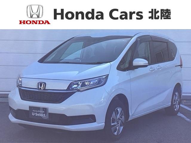 ホンダ フリードハイブリッド ハイブリッド・Ｇ　ＨｏｎｄａＳＥＮＳＩＮＧ新車保証試乗禁煙車　バックモニター　地デジ　衝突被害軽減システム　４ＷＤ　シートヒーター　スマートキー　両側パワースライドドア　ワンオーナー　オートクルーズコントロール