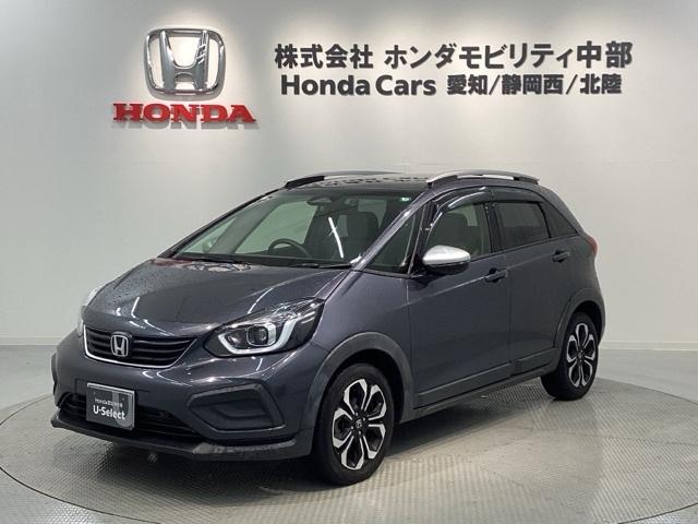 フィット(ホンダ) クロスター／ＳＥＮＳＩＮＧ／最長５年保証／１オ−ナ−／禁煙車　ナビＶＸＭ−２１５Ｃｉ／Ｒカメラ／ＣＤ／Ｂｌｕｅｔｏｏｔｈ／ＵＳＢ／ＳＤ／ｉＰｏｄ／ＥＴＣ／ドラレコ／ＬＥＤライト／オートライト／Ｈｏｎｄａ　ＣＯＮＮＥＣＴ／ルーフレール／コンフォートビューＰＫＧ 中古車画像