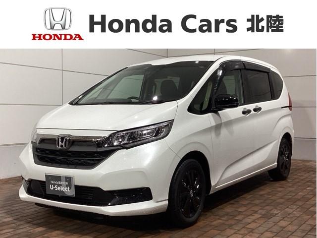 ホンダ フリードハイブリッド ハイブリッド　Ｇブラックスタイル　ＨｏｎｄａＳＥＮＳＩＮＧ新車保証試乗禁煙車　キーフリー