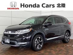 ホンダ　ＣＲ−Ｖハイブリッド　ＥＸ　マスターピース　ＨｏｎｄａＳＥＮＳＩＮＧ１年保証サンル−フ　レザー