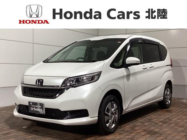 フリードハイブリッド(ホンダ) ハイブリッド・Ｇ　ＨｏｎｄａＳＥＮＳＩＮＧ新車保証試乗禁煙車　バックモニター　地デジ　衝突被害軽減システム　４ＷＤ　シートヒーター 中古車画像