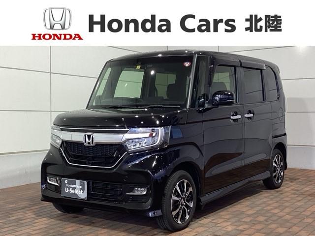 ホンダ Ｎ－ＢＯＸカスタム Ｇ・Ｌホンダセンシング　２年保証ナビフルセグＲカメラＤＶＤ　ワンオーナー車　フルタイム４ＷＤ　ＡＣ　サイドエアバック　ＶＳＡ　パワステ　エアバック　キーフリー　ドライブレコーダー　クルコン　ＬＥＤ　ナビＴＶ　Ｂカメラ　ＡＢＳ