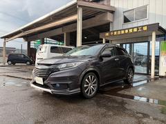 ヴェゼル ハイブリッドX ホンダインターナビ リンクアップフリー、ETC あんしんパッケージ コンフォートビューパッケージ LEDヘッドライト 前席シートヒーター社外ホイール、ハンドル、グリル、マフラー 中古車画像