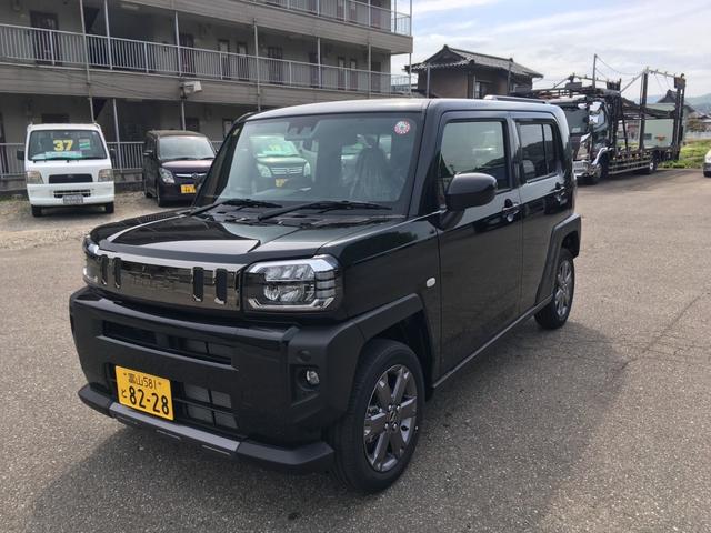 ダイハツ タフト Ｇ　ダーククロムベンチャー　届出済み未使用車　４ＷＤ　スマートキー　アルミホイール　サンルーフ　シートヒーター　運転席・助手席サイドエアバック　ＡＢＳ　横滑り防止装置　盗難防止装置　アイドリングストップ　アップグレードパッケージ