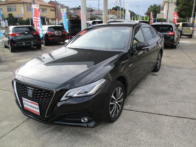 クラウンハイブリッド(トヨタ) Ｓ　Ｆｏｕｒ　ワンオーナー車　トヨタセーフティセンス　ナビＴＶ（フルセグ）　ＥＴＣ　４ＷＤ 中古車画像