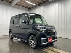 タント カスタムX トップエディションSAIII 社外ナビ フルセグ Bluetooth ブルーレイ再生 バックカメラ スマアシ3 オートハイビーム 片側電動ドア LEDランプ&フォグ シートヒーター トップシェイドガラス ステアリングスイッチ 中古車画像