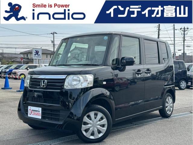 ホンダ Ｎ－ＢＯＸ Ｇ　アイドリングストップ車　格納ミラー　左右スライドドア　盗難防止　インテリジェントキー　フロントベンチシート　横滑り　ＰＷ　両席エアバック　オートエアコン　キーレス　エアバック　ＡＢＳ付き