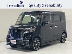 スペーシアカスタム ハイブリッドXS ETC バックカメラ 両側電動スライドドア ナビ TV クリアランスソナー オートクルーズコントロール レーンアシスト 衝突被害軽減システム オートライト LEDヘッドランプ スマートキー 中古車画像