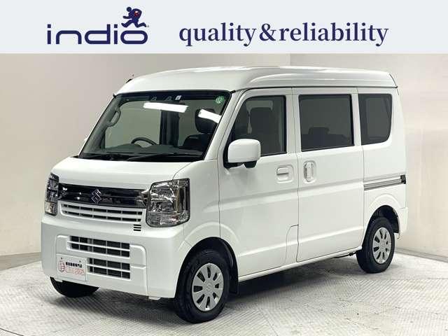 エブリイ(スズキ) ジョイン 禁煙車・デュアルカメラブレーキサポート・キーレスエントリー・スペアキー・シートヒーター・電動格納ミラークリアランスソナー・横滑り防止・充電用USBソケット 中古車画像