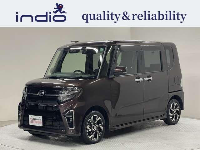 タント(ダイハツ) カスタムＸ　ワンオーナー・スマートアシスト・スマートキー・スペアキー・寒冷地仕様車・両側パワースライド・クリアランスソナー・ステアリングリモコン・Aftermarketナビ（ＣＮ−ＲＥ０５ＷＤ）・バックモニター・ＬＥＤヘッドライト 中古車画像