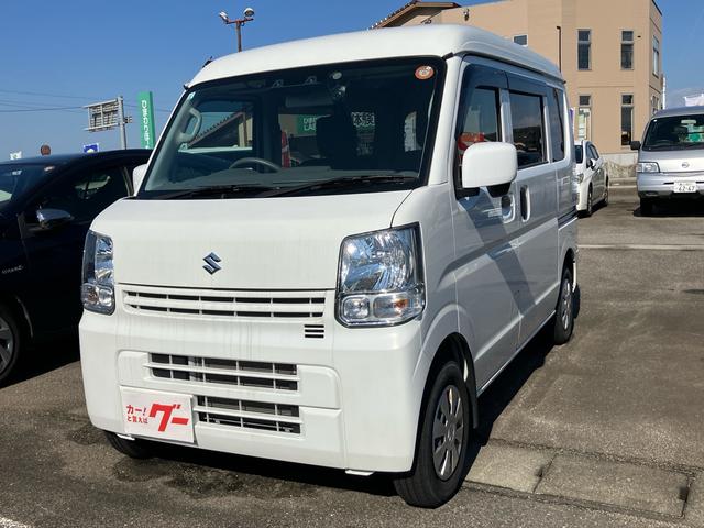 エブリイ(スズキ) PC キーレスエントリー 4WD ドライブレコーダー ナビ ETC Bluetooth USB入力端子 アイドリングストップ 盗難防止システム 衝突安全ボディ 運転席・助手席エアバック 中古車画像