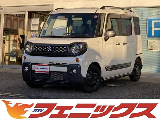 スズキ スペーシアギア ハイブリッドＸＺ☆４ＷＤ☆デュアルセンサーＢＳ☆フルセグナビ　ワンオーナー☆４ＷＤ☆デュアルセンサーブレーキサポート☆コーナーソナー☆両側パワースライドドア☆メモリーナビ☆フルセグ☆ブルートゥース☆ＥＴＣ☆前席シートヒーター☆オートＬＥＤライト☆ルーフレール☆