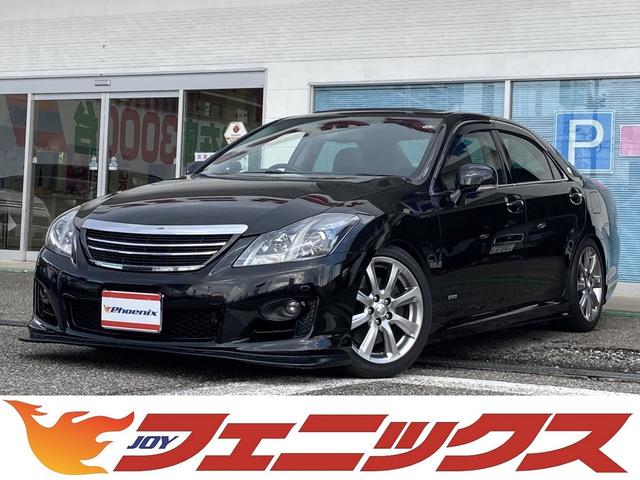 ３．５アスリート　＋Ｍ　スーパーチャージャー☆ＴＲＤエアロ☆　モデリスタスーパーチャージャー☆ＴＲＤフルエアロ☆サンルーフ☆黒革ベンチレーションシート☆クルーズコントロール☆メーカーナビ☆フルセグ☆サイド＆バックカメラ☆ＥＴＣ☆ＲＳＲ車高調☆リアサンシェード☆