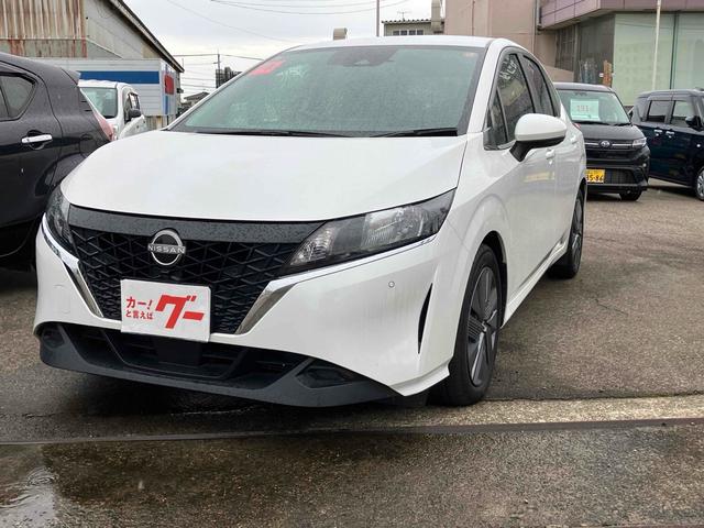 ノート(日産) Ｘ　ドライブレコーダー　ＥＴＣ　バックカメラ　ナビ　ＴＶ　クリアランスソナー　衝突被害軽減システム　オートマチックハイビーム　オートライト　スマートキー　電動格納ミラー　ＣＶＴ　盗難防止システム 中古車画像