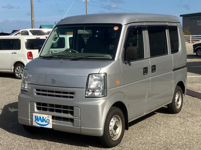 エブリイ(スズキ) ＰＡ　ハイルーフ　パートタイム４ＷＤ　５ＭＴ　エアコン　パワステ　集中ドアロック　運転席助手席エアバッグ　軽バン 中古車画像