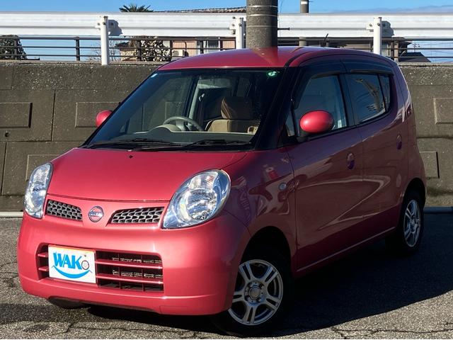 ニッサン　モコ　Ｅ 鮮やかなピンクで可愛いいですね♪　走行５４千Ｋｍ　車検して納車致します♪
