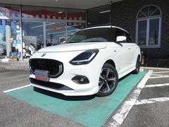 スイフト ハイブリッドMZ 全方位モニター付き9インチナビ フロントスポイラー ETC 前後ドラレコ マット バイザー アクティブクルコン 前後ブレサポ コネクト 中古車画像