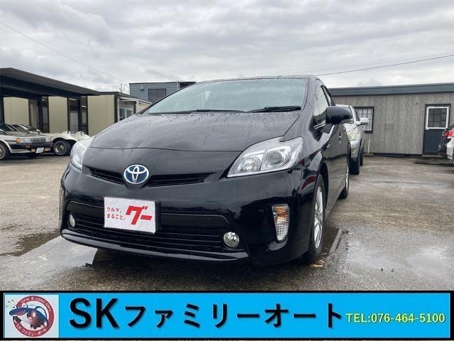 トヨタ プリウス Ｓ　ＥＴＣ　バックカメラ　ナビ　ＴＶ　アルミホイール　オートライト　ＨＩＤ　ＣＶＴ　スマートキー　アイドリングストップ　電動格納ミラー　盗難防止システム　ＣＤ　ＵＳＢ　Ｂｌｕｅｔｏｏｔｈ　衝突安全ボディ