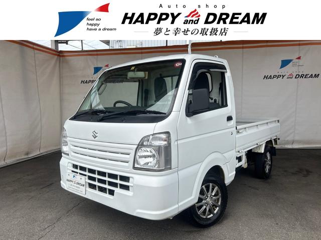 スズキ キャリイトラック ＫＣエアコン・パワステ　パートタイム４ＷＤ　５ＭＴ車　エアコン付き　ＰＳ　運転席エアバック