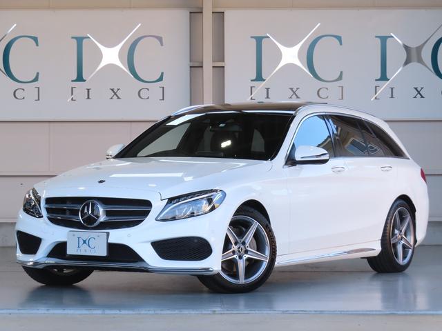 メルセデス・ベンツ Ｃクラスステーションワゴン Ｃ２２０ｄ　ステーションワゴンローレウスエディション　パノラミックスライディングルーフ　１８インチアルミ